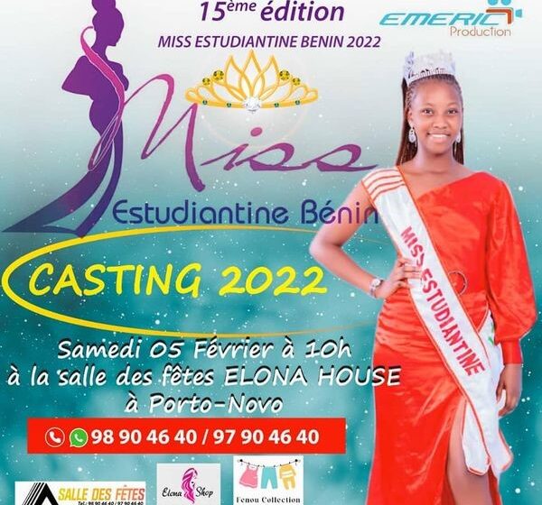  15e édition de Miss estudiantine Bénin 2022 : Déjà une trentaine de candidates inscrites