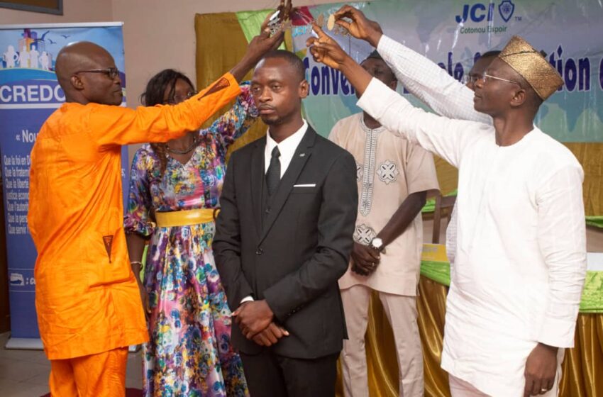  JCI Cotonou Espoir : Aéman Bola-Nlé Yannick Yessoufou pour le mandat 2023