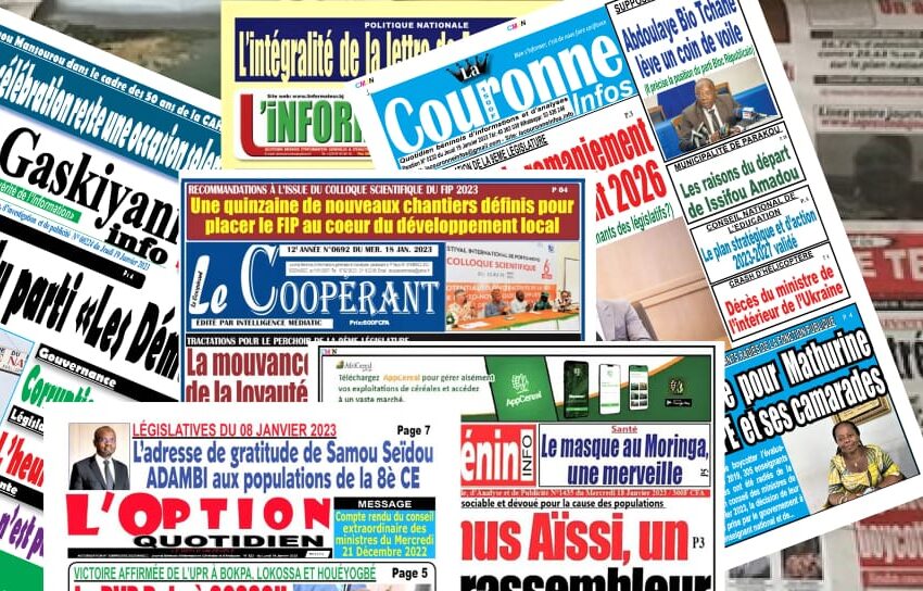  Réforme dans le secteur de la presse au Bénin : Une épée au-dessus des médias