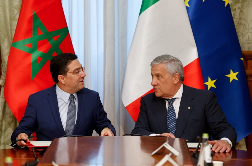  Sahara marocain : L’Italie salue ‘’les efforts sérieux et crédibles’’ menés par le Maroc