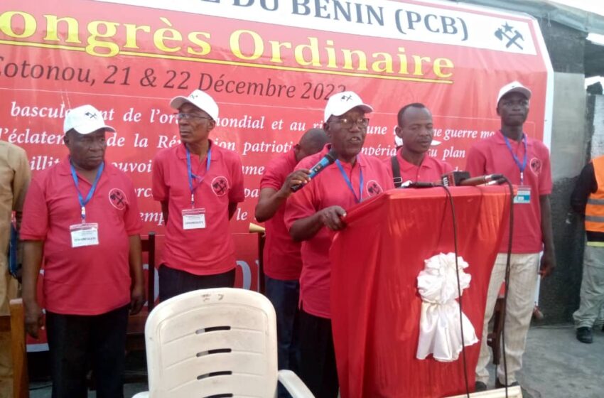  7ème  congrès du Parti Communiste du Bénin : Philippe Noudjenoumè investi d’une nouvelle mission