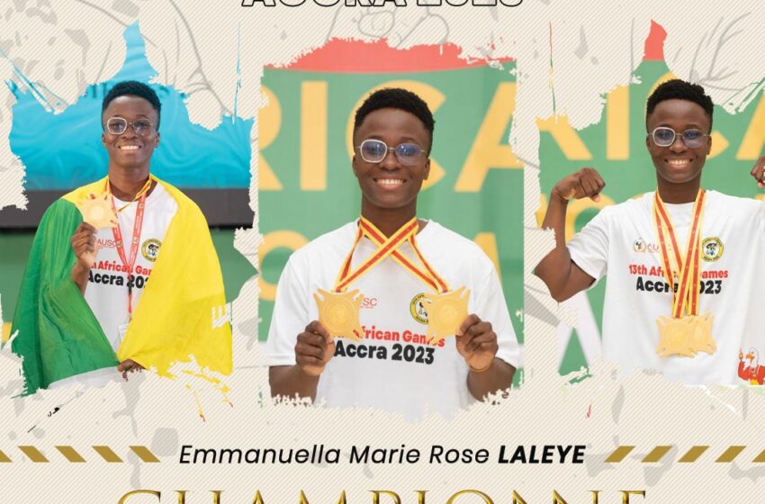  Marie Rose Lalèyè, double championne aux Jeux Africains d’Accra 2024 : « Je vise le mondial parce que…»