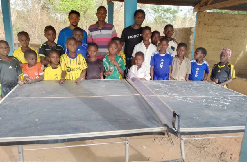  Stage de formation en tennis de table à Tchaourou : Les apprenants du complexe scolaire “Julipa ” à l’école des formateurs nigérians