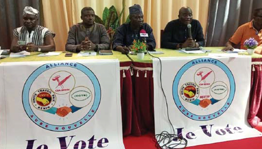  Élections professionnelles sectorielles : ”Aube Nouvelle” pour porter haut le syndicalisme béninois