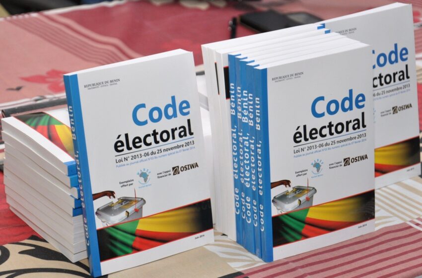  Relecture du code électoral : Vaincre la transhumance politique