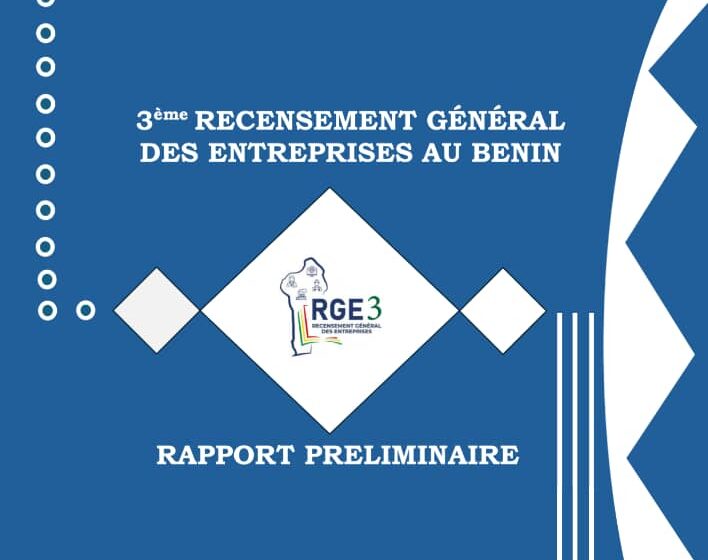  3th General Business Census (RGE3) : More than 252.000 economic units in Benin