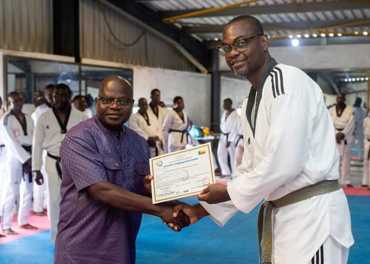  Level instructor training 2  of Taekwondo : Near 80 practitioners win the precious sesame