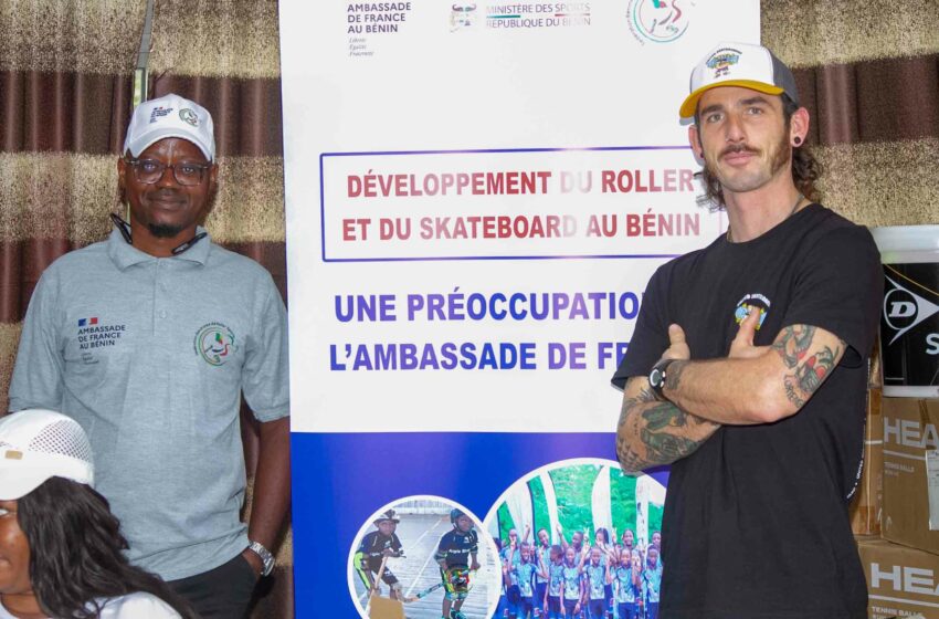  Fédération Béninoise de Roller Sport : Plusieurs entraîneurs et moniteurs du Skateboard outillés