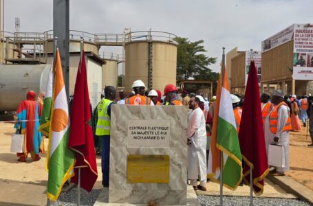 Inauguration à Niamey de la Centrale électrique, un don du royaume chérifien